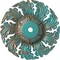 Ekena Millwork Needham Ceiling Medallion (Fits Canopies up to 4 1/4"), 14 5/8"OD x 2 1/4"P, Copper Green Patina CM14NECGS - alternate 1